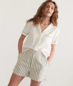Elle Stretch Selvage Short