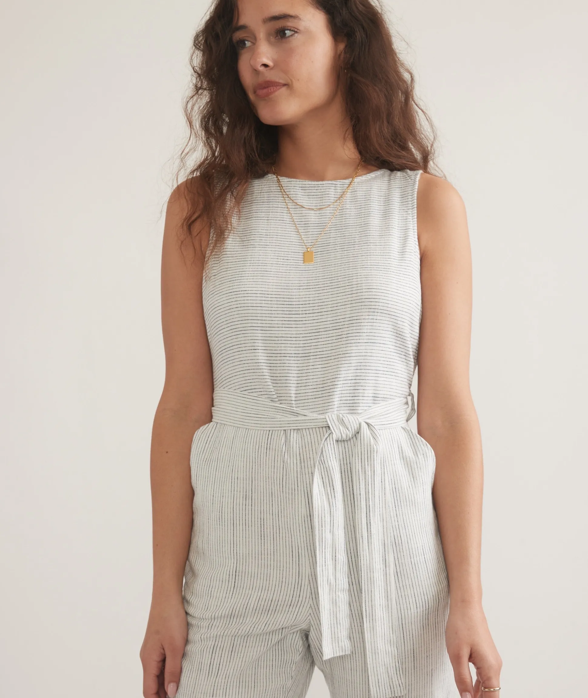 Eloise Belted Jumpsuit