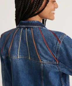 Embroidered Denim Jacket