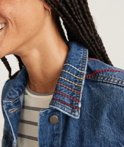 Embroidered Denim Jacket