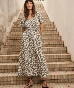 Emery Poplin Midi Dress