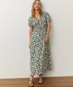 Emery Poplin Midi Dress