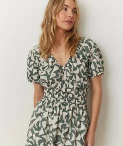 Emery Poplin Midi Dress