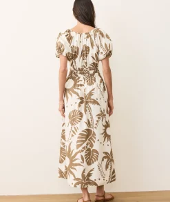 Emery Poplin Midi Dress