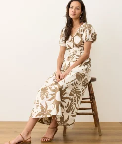 Emery Poplin Midi Dress