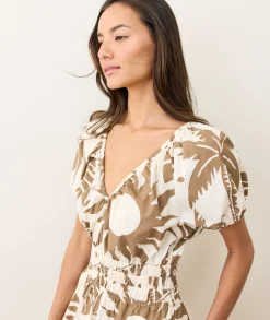 Emery Poplin Midi Dress