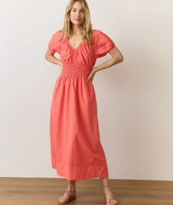 Emery Poplin Midi Dress