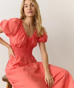 Emery Poplin Midi Dress