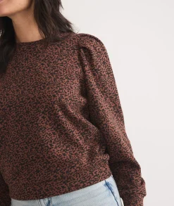 Enya Puff Sleeve Sweatshirt