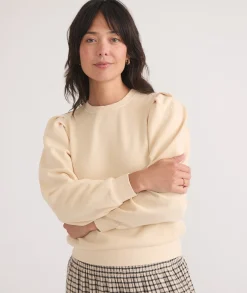 Enya Puff Sleeve Sweatshirt