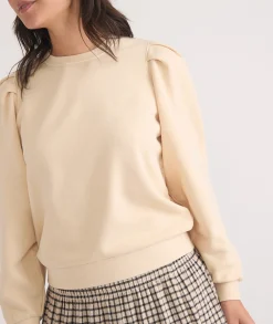 Enya Puff Sleeve Sweatshirt
