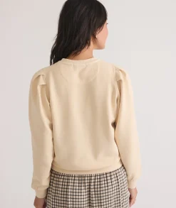 Enya Puff Sleeve Sweatshirt