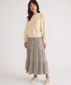 Enya Puff Sleeve Sweatshirt
