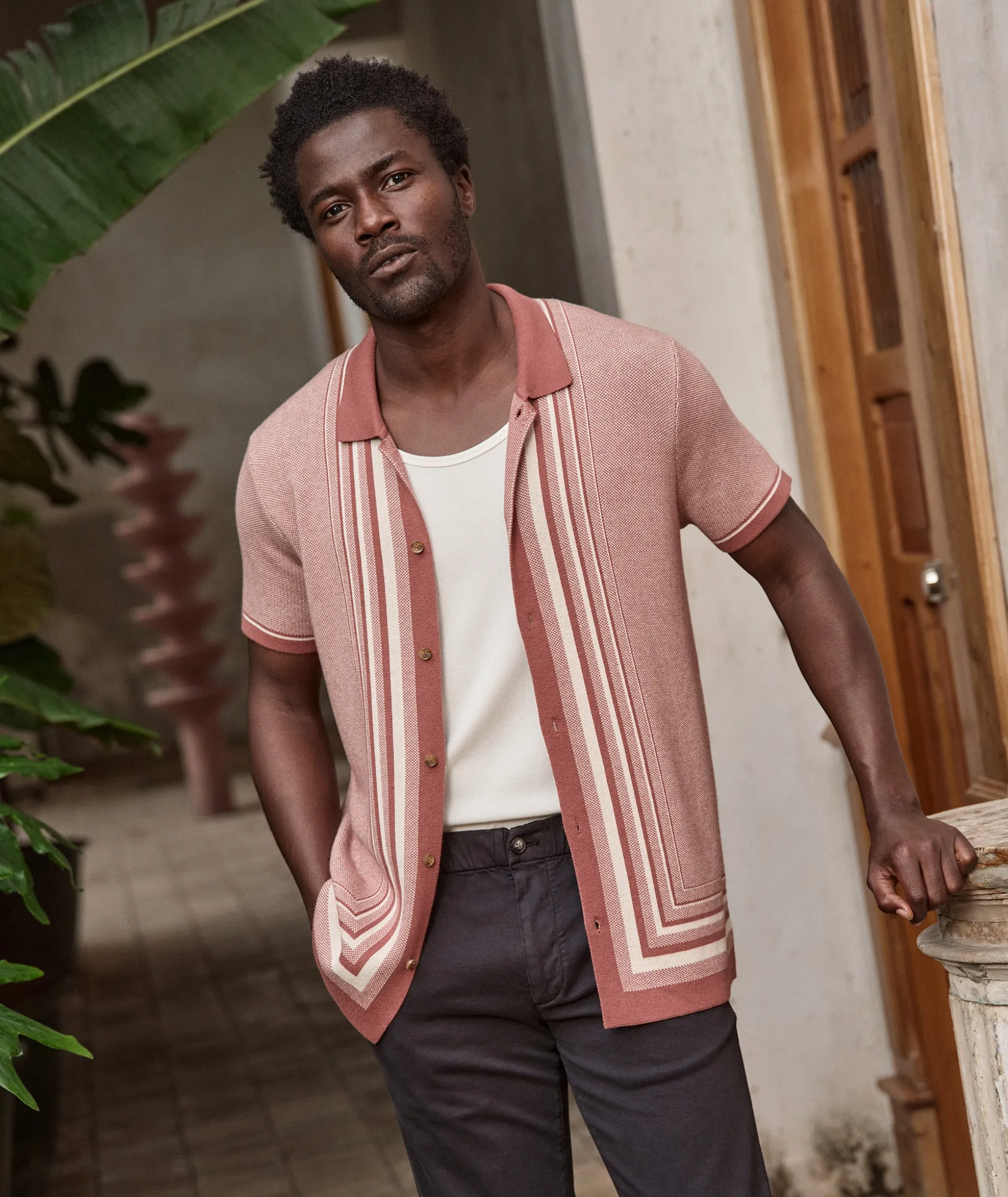 Ethan Sweater Button-Down