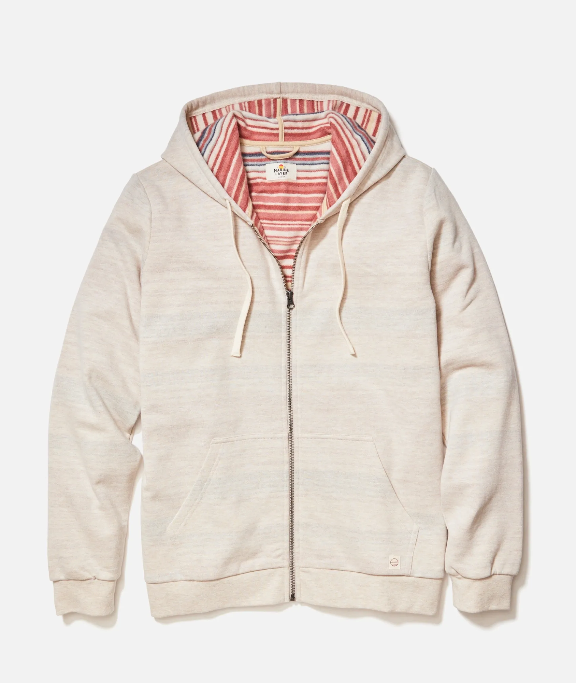 Fleece Stripe Full-Zip