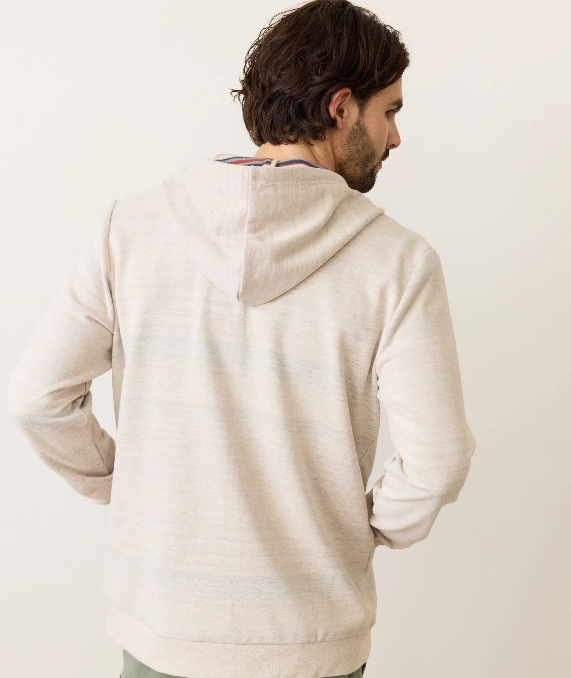 Fleece Stripe Full-Zip