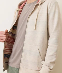 Fleece Stripe Full-Zip