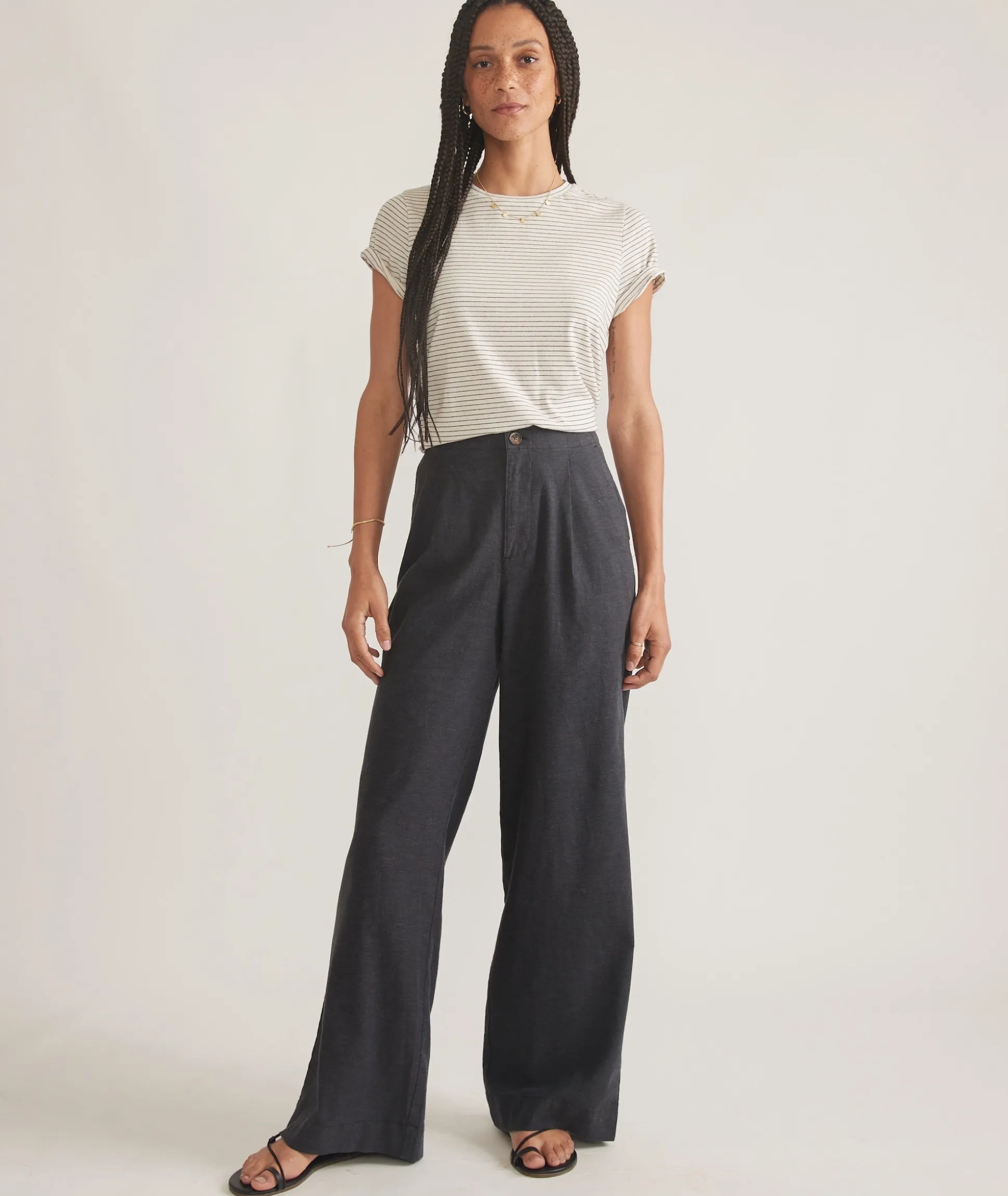 Flora High Waisted Trouser