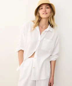 Gracey Oversized Linen Shirt