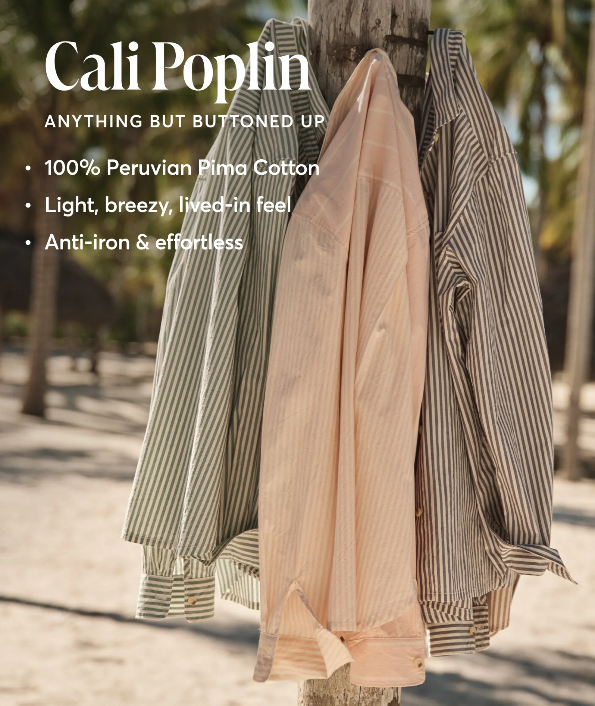Gracey Oversized Shirt in Cali Poplin