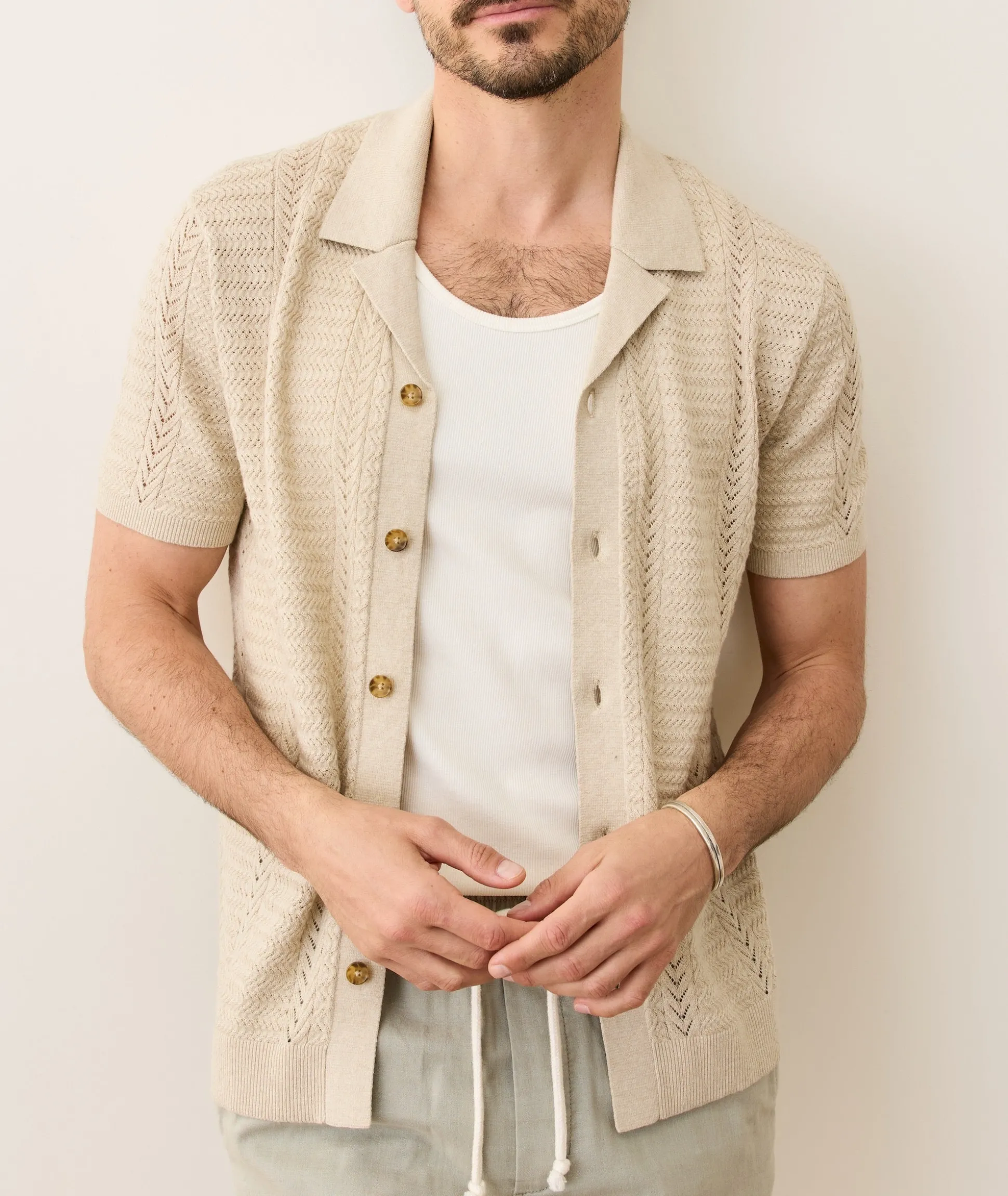 Jaden Sweater Resort Shirt