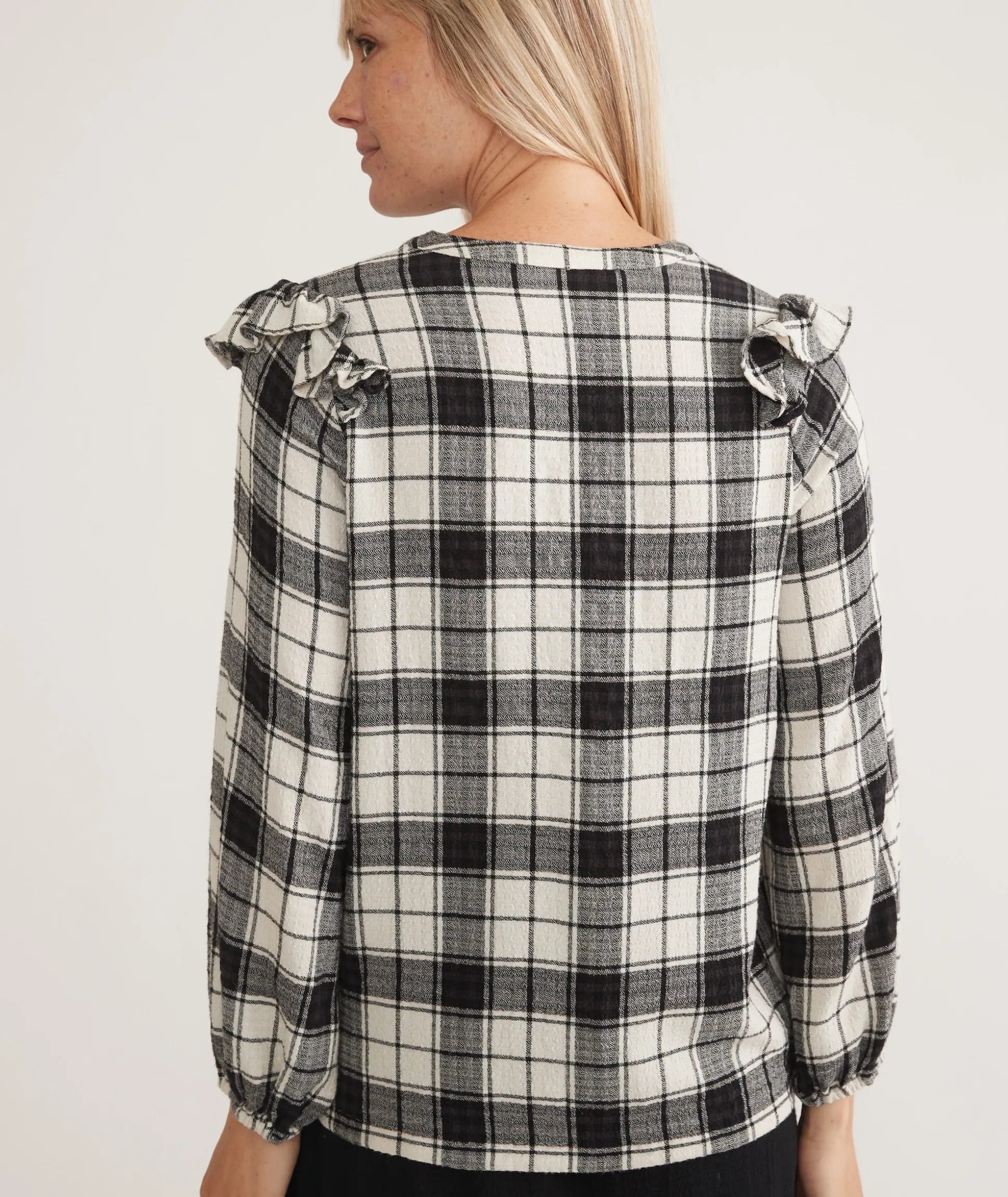 Jamie Ruffle Sleeve Top
