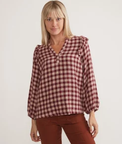 Jamie Ruffle Sleeve Top