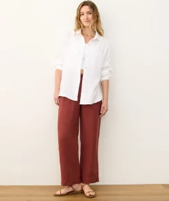 Jane Relaxed Double Cloth Shirt