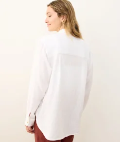 Jane Relaxed Double Cloth Shirt