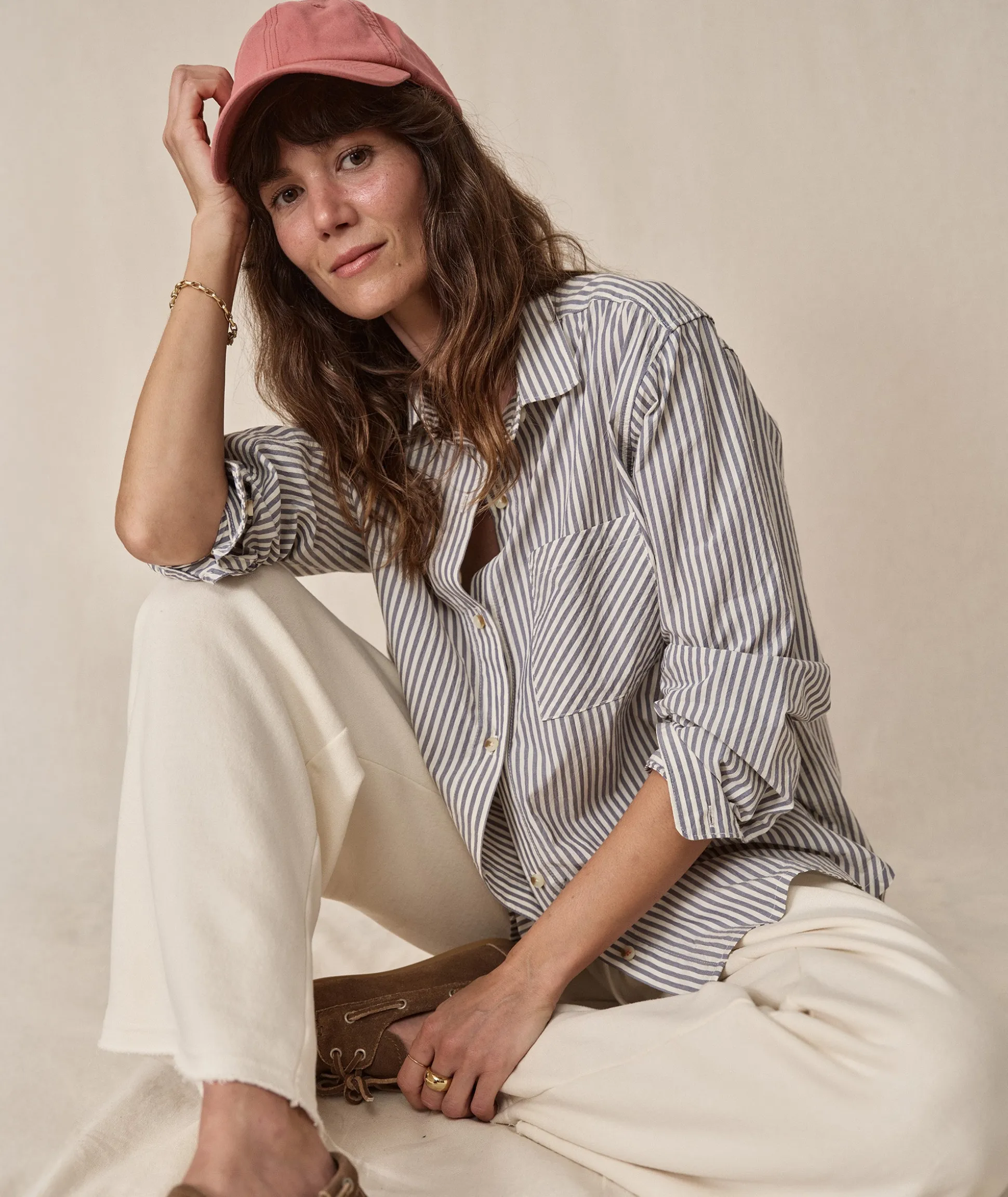 Jane Relaxed Shirt in Cali Poplin