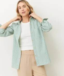 Jane Relaxed Shirt in Cali Poplin