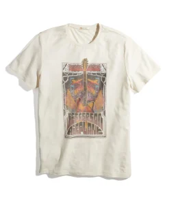 Jefferson Airplane Unisex Tee in Natural