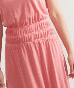 Juliet Slub Midi Dress