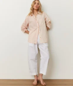 Kyra Poplin Barrel Pant