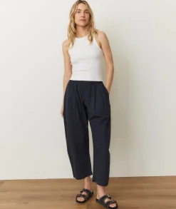 Kyra Poplin Barrel Pant