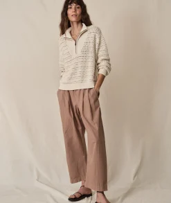 Kyra Poplin Barrel Pant