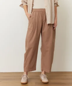 Kyra Poplin Barrel Pant