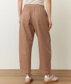 Kyra Poplin Barrel Pant