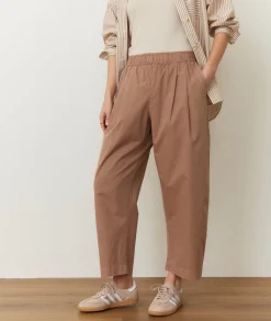 Kyra Poplin Barrel Pant