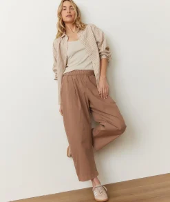 Kyra Poplin Barrel Pant