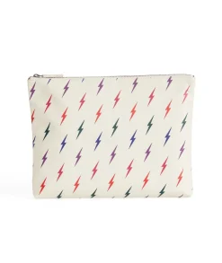 Large Pouch in Lightning Bolts