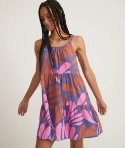 Leila Double Cloth Mini Dress