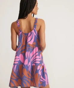 Leila Double Cloth Mini Dress