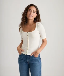 Lexi Button Through Top
