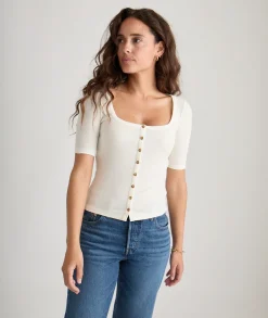 Lexi Button Through Top
