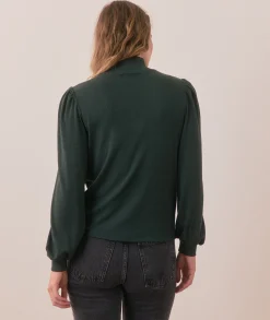 Lexi Puff Sleeve Turtleneck