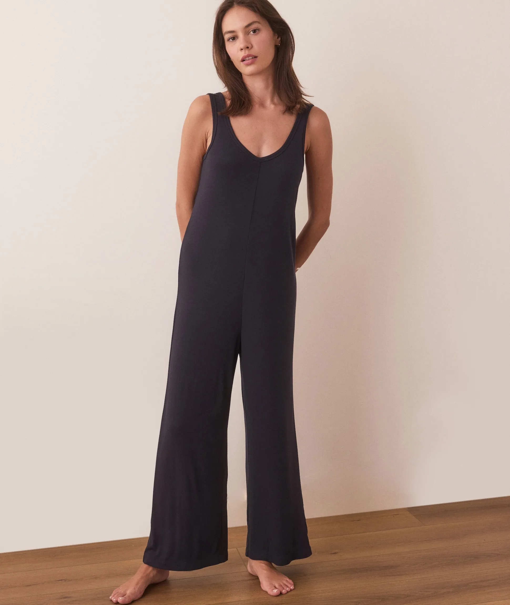 Lexi Rib Lounge Jumpsuit