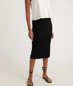 Lexi Rib Midi Skirt