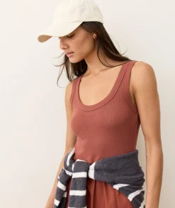 Lexi Rib Poplin Midi Dress
