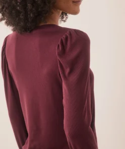 Lexi Rib Puff Sleeve Top